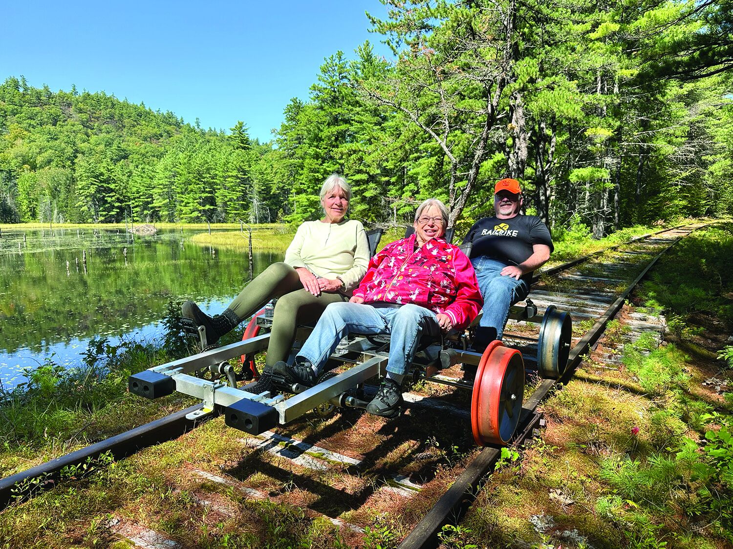 Silver Lake Railriders invites you to pedal the tracks